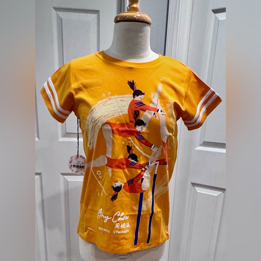 NWT Piccolina Amy Chow (Gymnastics) Tee, size 14